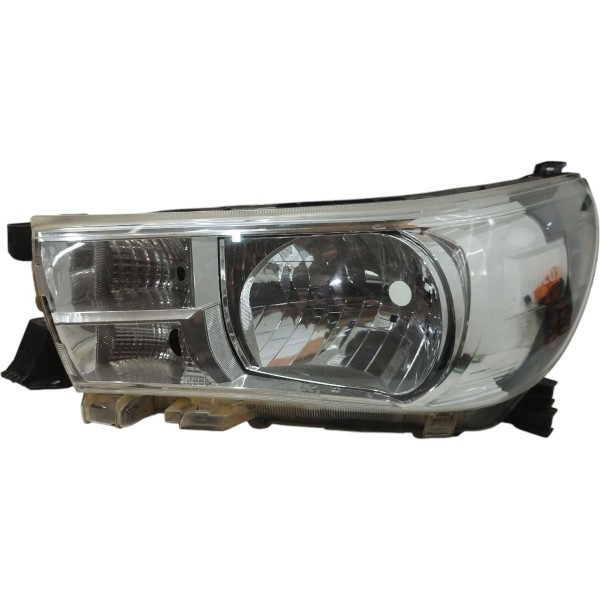 Farol Esquerdo Toyota Hilux 2016 2017 2018 2019 2020 Cromado Esquerdo/motorista
