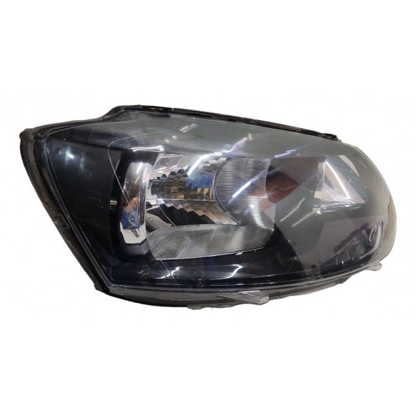 Farol Direito Fox Simples 2011 2012 2013 2014 Mascara Negra Direito/passageiro