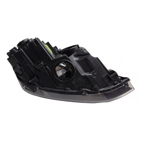 Farol Esquerdo Polo Virtus 2018 2017 2019 2020 Mascara Negra Esquerdo/motorista