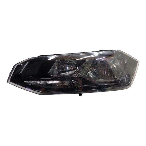 Farol Esquerdo Polo Virtus 2017 2018 2019 Mascara Negra Esquerdo/motorista