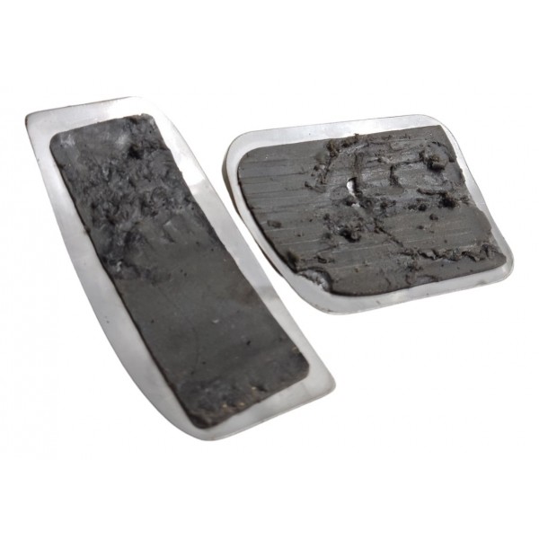 Par Capa Metal Pedal Acelerador Freio Fiat Pulse 2023 2024