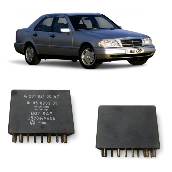 Módulo Relé Limpador Parabrisa Mercedes C180 1995 A 1999