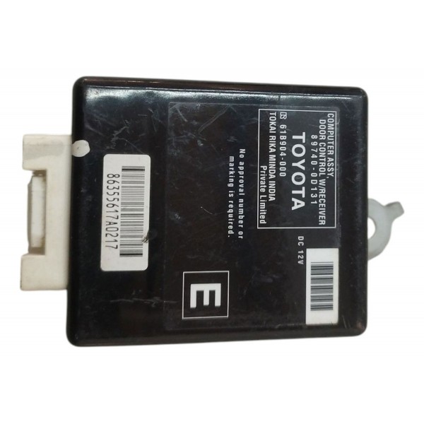 Módulo Central Vidro Elétrico Toyota Etios 2016 2017 A 2019