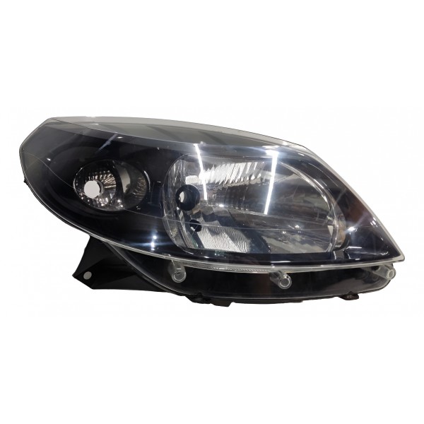 Farol Direito Sandero 2008 2009 2010 2011 Mascara Negra Direito/passageiro Farol Direito Sandero 2008 2009 2010 2011 Mascara Negra Direito/passageiro