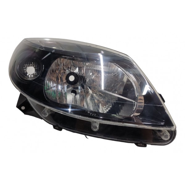 Farol Direito Sandero 2008 2009 2010 2011 Mascara Negra Direito/passageiro