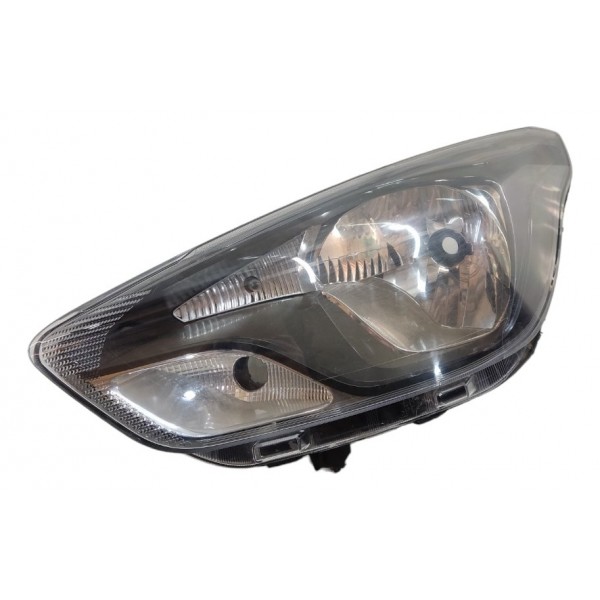 Farol Esquerdo Ford Ka 2014 2015 2016 2017 Mascara Negra - Esquerdo/motorista