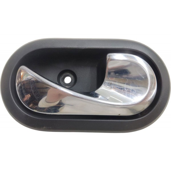 Maçaneta Interna Direita Sandero Logan Duster 2009 A 2019 Cinza Dianteira/traseira