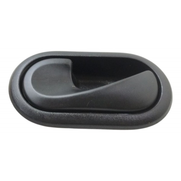 Kit 4 Maçaneta Interna Sandero Logan Duster 2009 2010 A 2014 Preto Dianteira/traseira