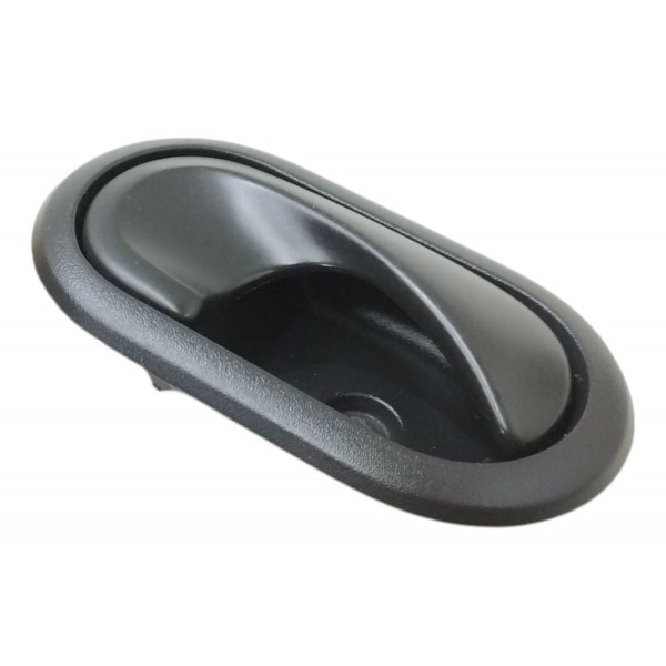 Kit 4 Maçaneta Interna Sandero Logan Duster 2009 2010 A 2014 Preto Dianteira/traseira