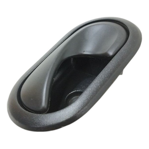 Kit 4 Maçaneta Interna Sandero Logan Duster 2009 2010 A 2014 Preto Dianteira/traseira