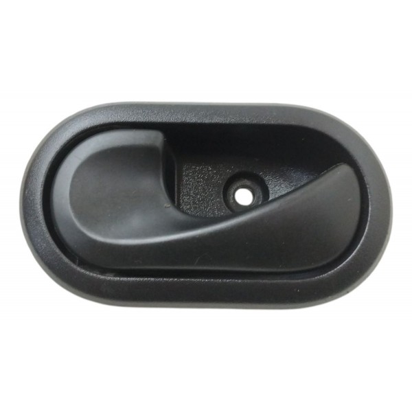 Kit 4 Maçaneta Interna Sandero Logan Duster 2009 2010 A 2014 Preto Dianteira/traseira