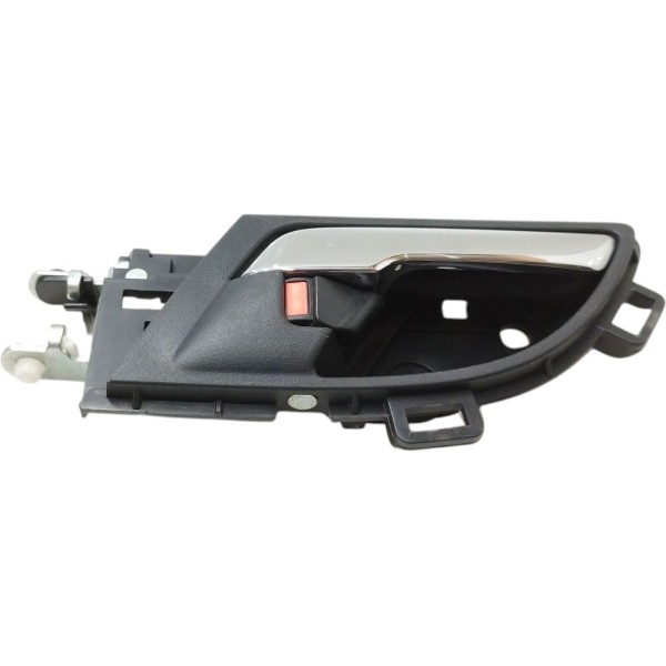 Kit 4 Maçaneta Interna Honda Crv 2008 2009 2010 2011 Cinza Dianteira/traseira