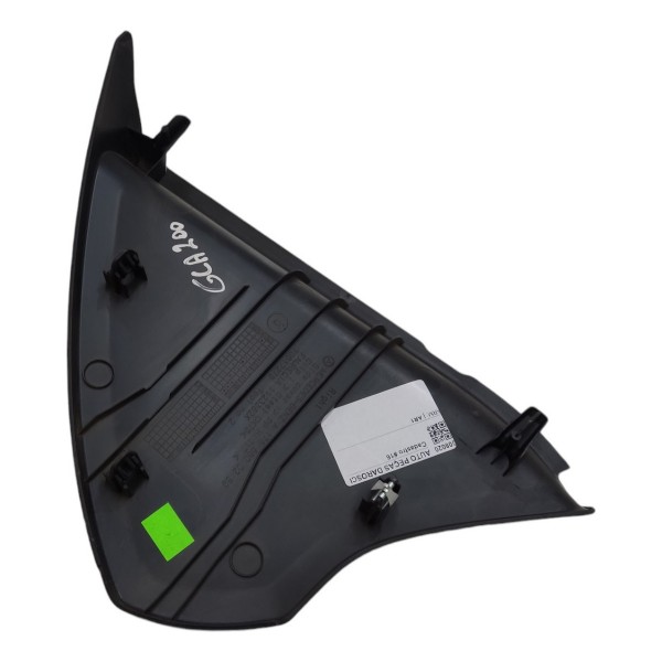 Acabamento Lateral Capa Painel Mercedes Gla200 2015 Direito Prateado Original