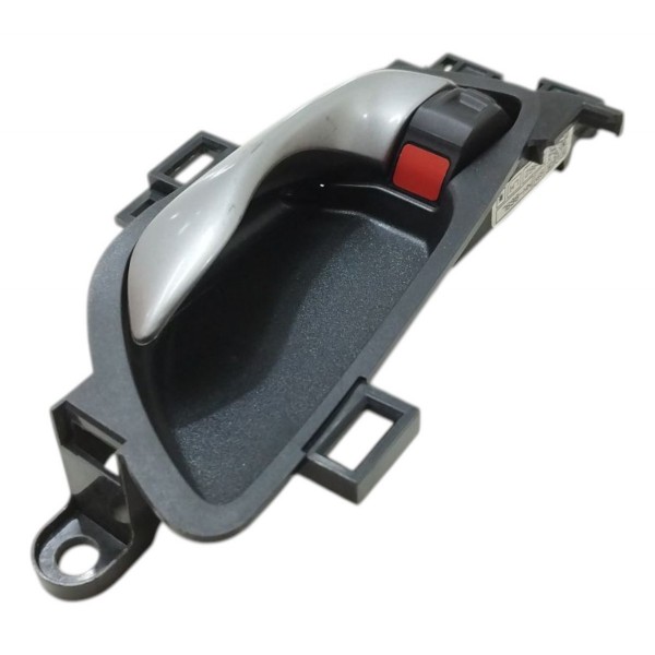 Maçaneta Interna Dianteira Esquerda Honda Civic 2017 A 2020 Cinza Dianteira