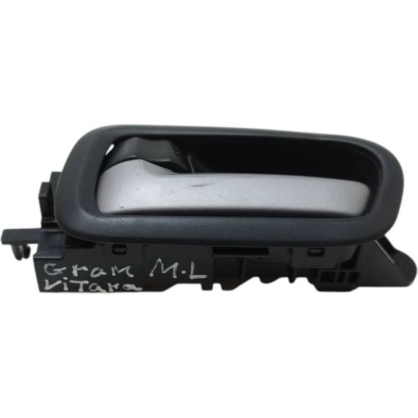 Maçaneta Interna Esquerda Suzuki Grand Vitara 2009 A 2015 Cinza Dianteira/traseira