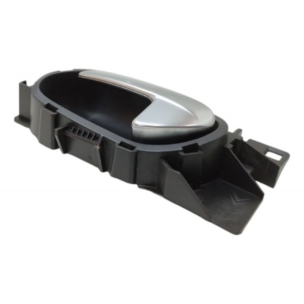 Kit 4 Maçaneta Interna Peugeot 2008 2014 2015 2016 2017 Cinza Dianteira/traseira