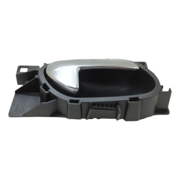 Kit 4 Maçaneta Interna Peugeot 2008 2014 2015 2016 2017 Cinza Dianteira/traseira