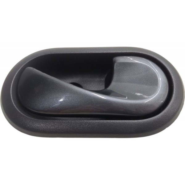 Maçaneta Interna Direito Sandero Logan Duster 2010 A 2019 Cinza-escuro Dianteira/traseira