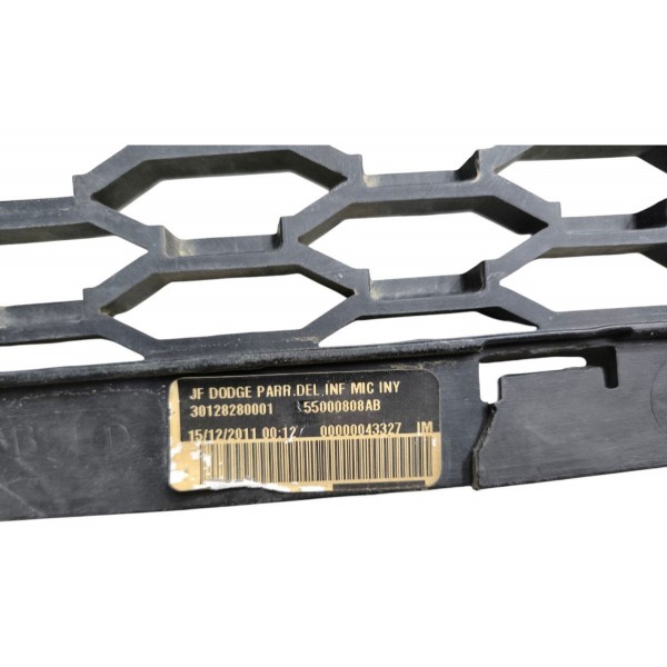 Grade Inferior Parachoque Dianteiro Dodge Journey 2009 2020 Preto Fosco