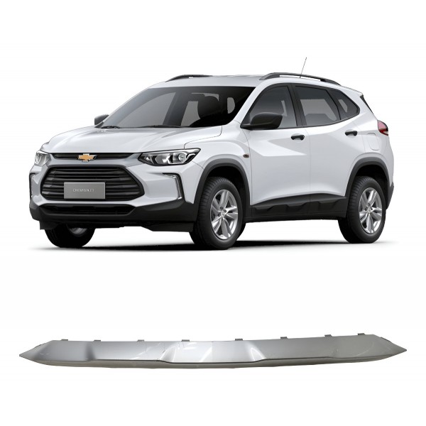 Spoiler Moldura Parachoque Chevrolet Tracker 2020 2021 2022 Cinza Spoiler Moldura Parachoque Chevrolet Tracker 2020 2021 2022 Cinza