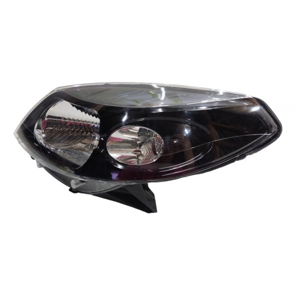 Farol Esquerdo Sandero 2007 2008 2009 2010 Máscara Negra Esquerdo/motorista