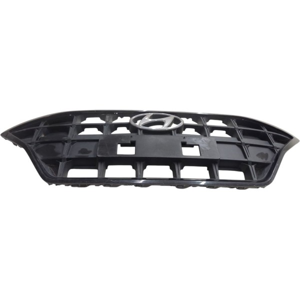 Grade Parachoque Dianteiro Hyundai Hb20 2020 2021 2022 Orig Preto Fosco