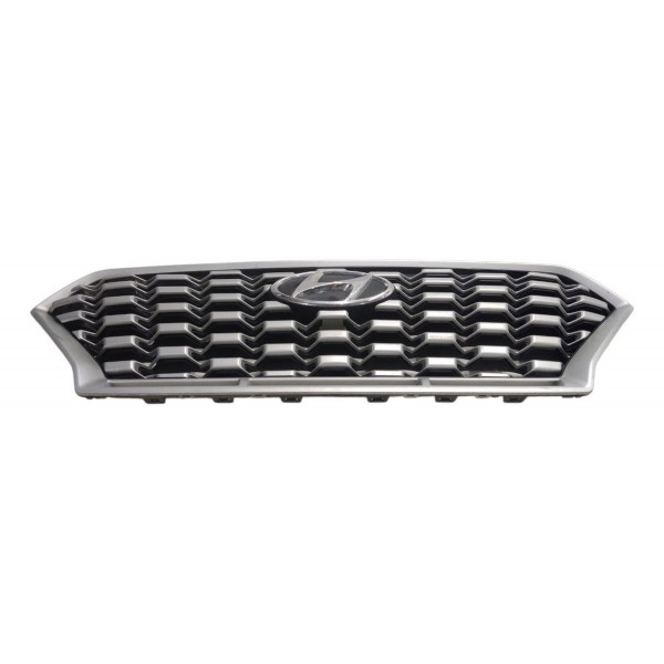 Grade Parachoque Dianteiro Hyundai Creta 2021 2022 2023 Preto Brilhante