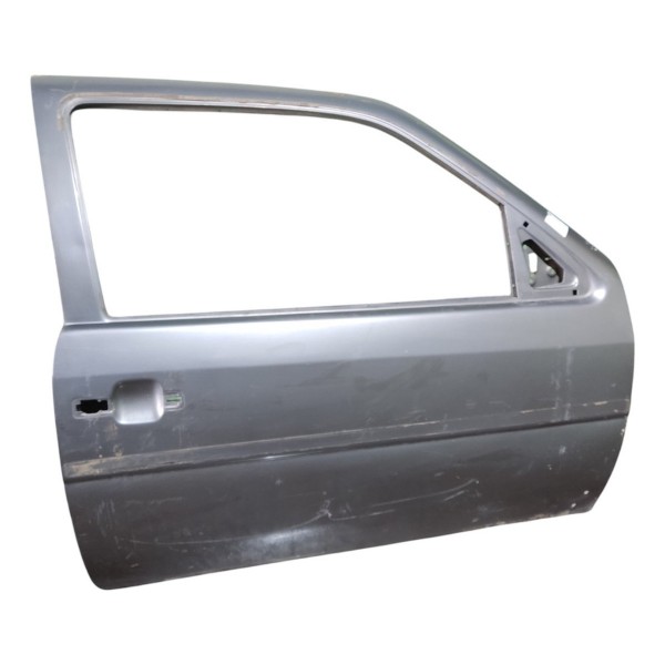 Porta Direita Volkswagen Gol G2 G3 G4 2 Portas 1997 A 2011 Dianteira Direita Cinza-escuro