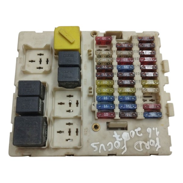 Caixa Fusível Ford Focus 1.6 16v 2004 2005 2006 2007 2008