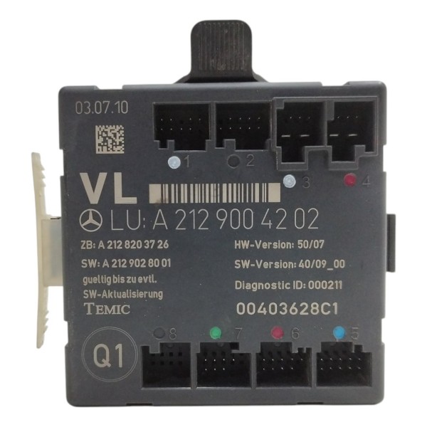 Módulo Vidro Porta Esquerda Mercedes E500 Coupê 2011 2012