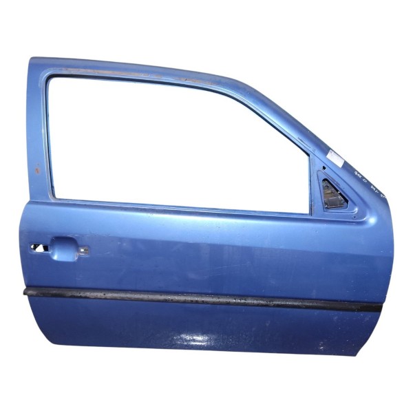 Porta Dianteira Direita Vw Gol G3 G4 2001 2002 2006 2007 Dianteira Direita Azul-claro