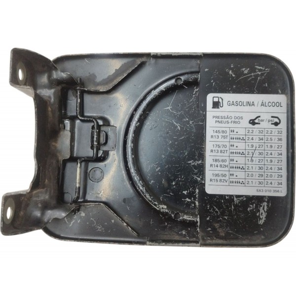 Portinhola Tanque Combustível Vw Gol G3 2000 A 2004 Preto 2002