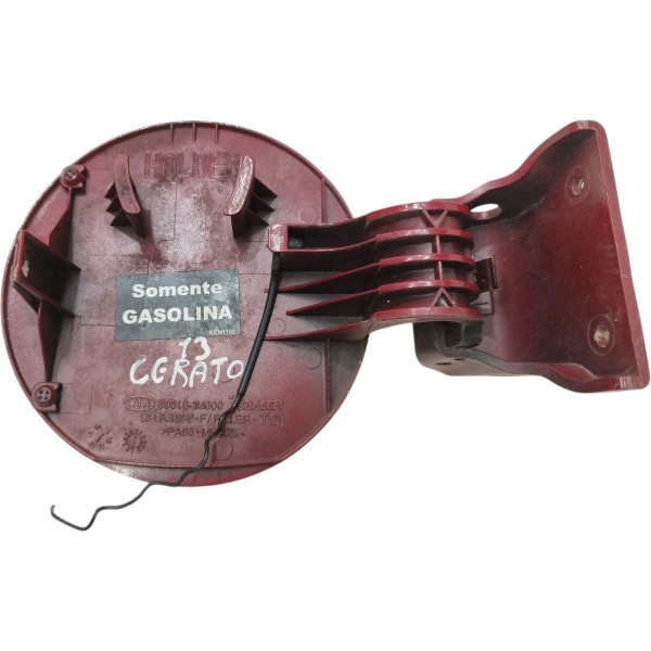 Portinhola Tanque Combustível Kia Cerato 2009 A 2013 Vermelho 2011