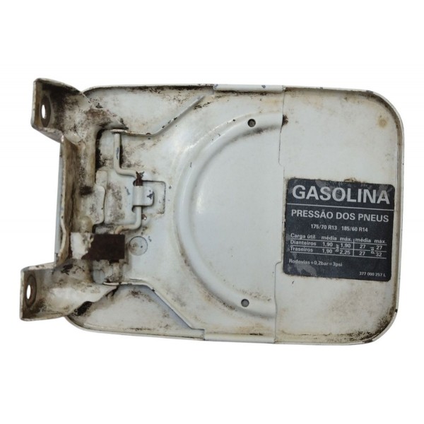 Portinhola Tanque Combustível Vw Gol G3 2000 A 2004 Branco 2002