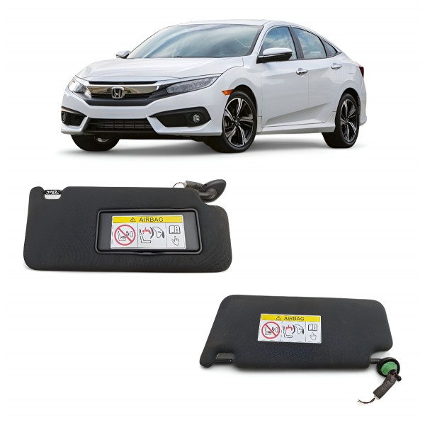 Quebra Sol Direito Honda Civic 2017 2018 2019 2020 2021 Quebra Sol Direito Honda Civic 2017 2018 2019 2020 2021