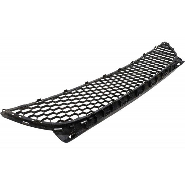 Grade Central Dianteira Parachoque Renault Logan 2010 A 2013 Preto Fosco