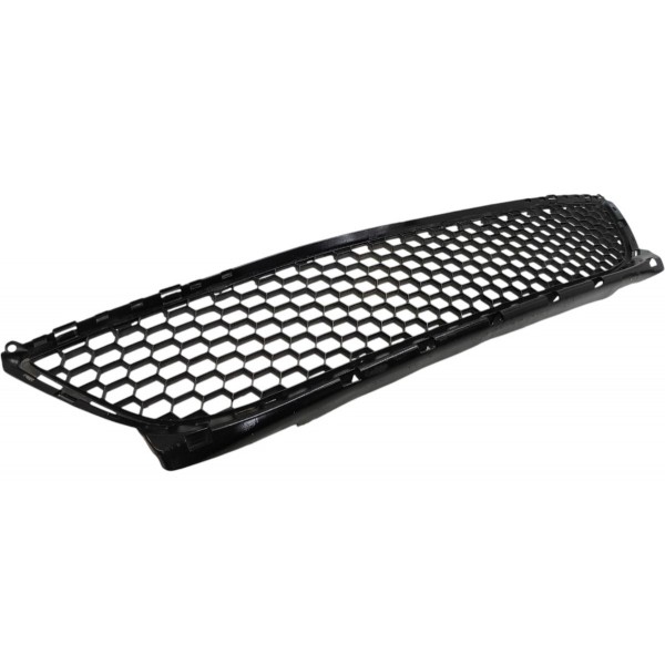 Grade Central Dianteira Parachoque Renault Logan 2010 A 2013 Preto Fosco