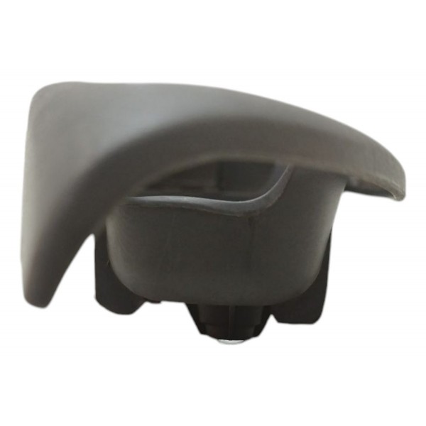 Moldura Maçaneta Interna Traseira Direita Focus 2003 A 2009 Cinza Traseira