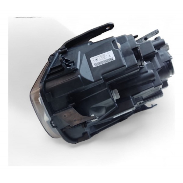 Farol Led Renault Duster 2021 2022 Original Mascara Negra Direito