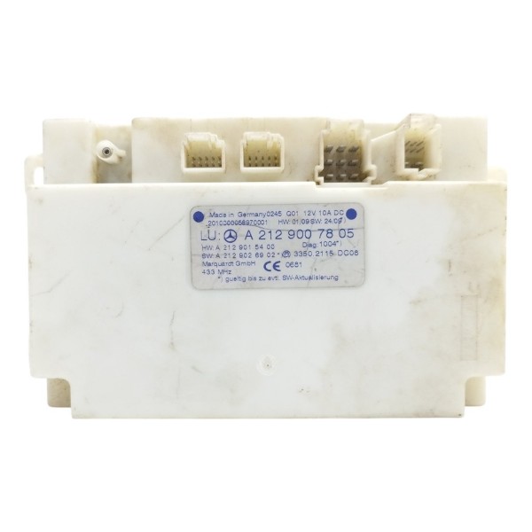 Módulo Conforto Mercedes E500 Coupê 2011 2012 A2129007805