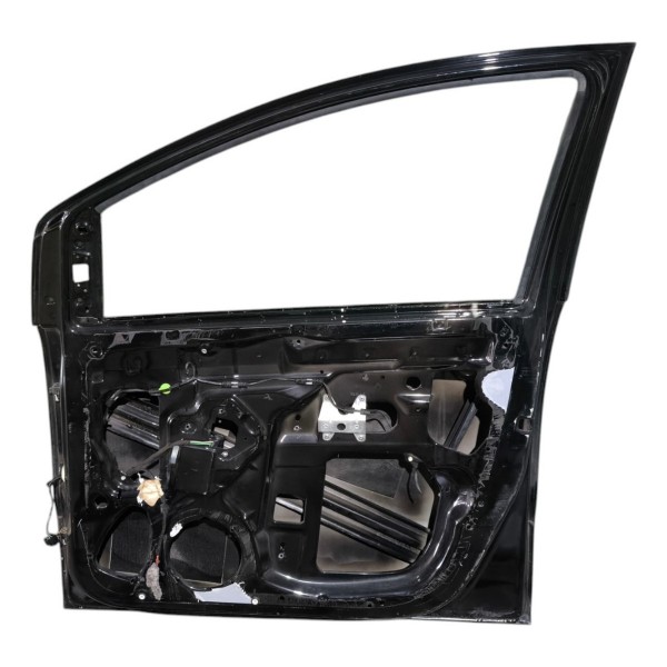 Porta Dianteira Direita Vw Fox 2011 2012 2013 2014 2 Furos Dianteira Direito Preto
