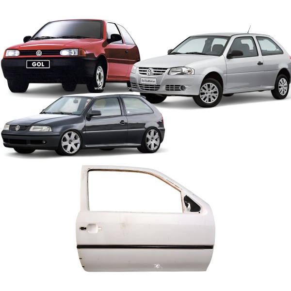 Porta Dianteira Direita Vw Gol G2 G3 G4 1997 A 2011 2 Portas Branco Porta Dianteira Direita Vw Gol G2 G3 G4 1997 A 2011 2 Portas Branco