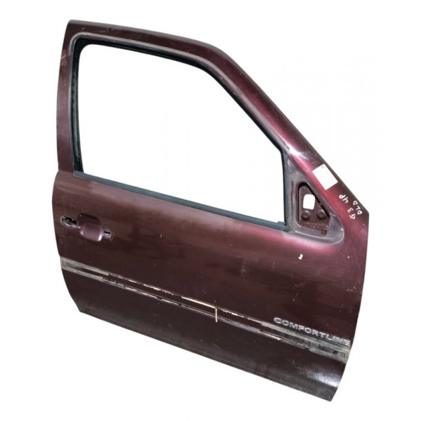 Porta Dianteira Direita Vw Gol G3 G4 2001 2002 2006 2007 Dianteira Direita Bordô