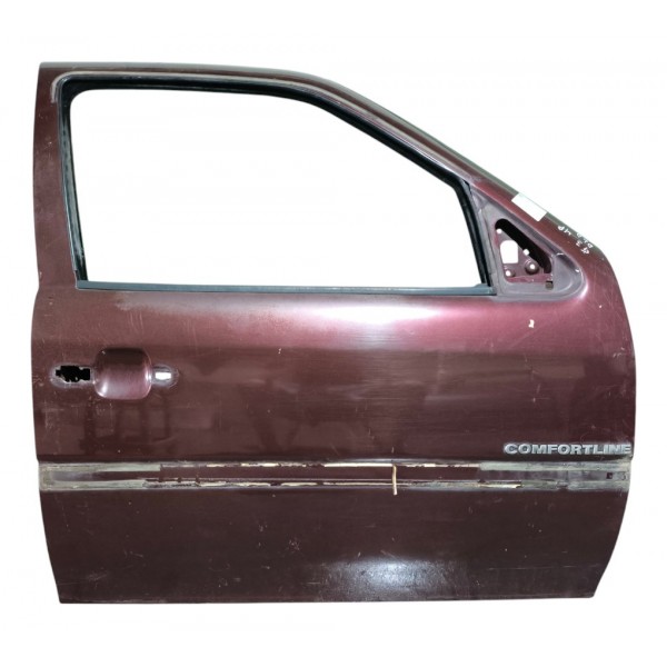 Porta Dianteira Direita Vw Gol G3 G4 2001 2002 2006 2007 Dianteira Direita Bordô