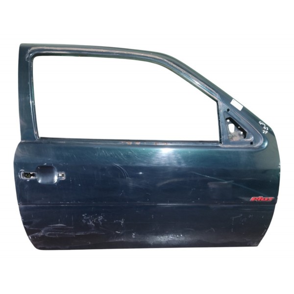Porta Direita Volkswagen Gol G2 G3 G4 2 Portas 1997 A 2011 Dianteira Direita Verde
