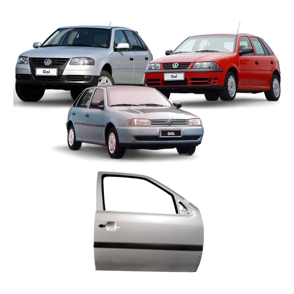 Porta Dianteira Direita Vw Gol G3 G4 2001 2002 2006 2007