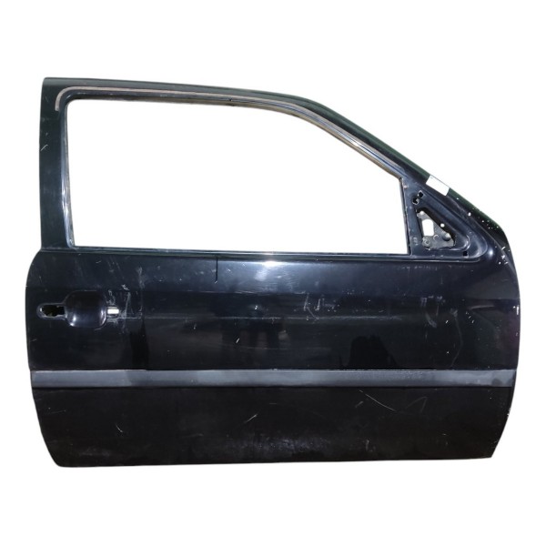 Porta Direita Volkswagen Gol G2 G3 G4 2 Portas 1997 A 2011 Dianteira Direita Preto