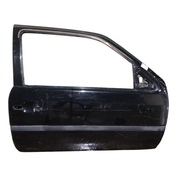 Porta Direita Volkswagen Gol G2 G3 G4 2 Portas 1997 A 2011 Dianteira Direita Preto