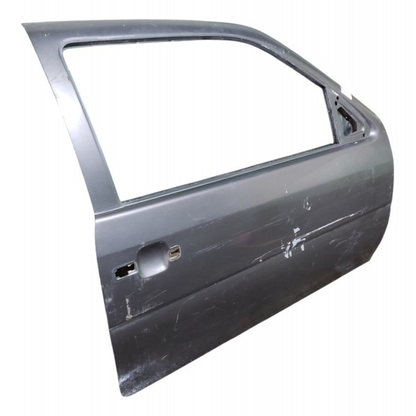 Porta Direita Volkswagen Gol G2 G3 G4 2 Portas 1997 A 2011 Dianteira Direita Cinza-escuro