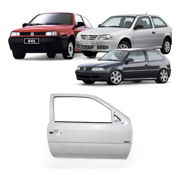 Porta Direita Volkswagen Gol G2 G3 G4 2 Portas 1997 A 2011